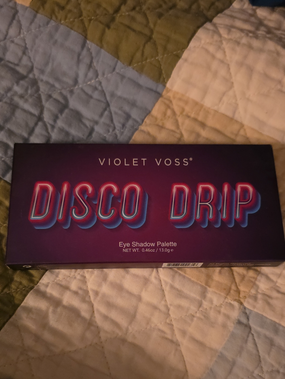 Violet Voss Disco Drip Eyeshadow Palette — Purple, Blue, Pink
